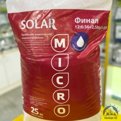 Удобрение SOLAR Финал 12:6:36+2,5MgO+МЭ купить во Владивостоке